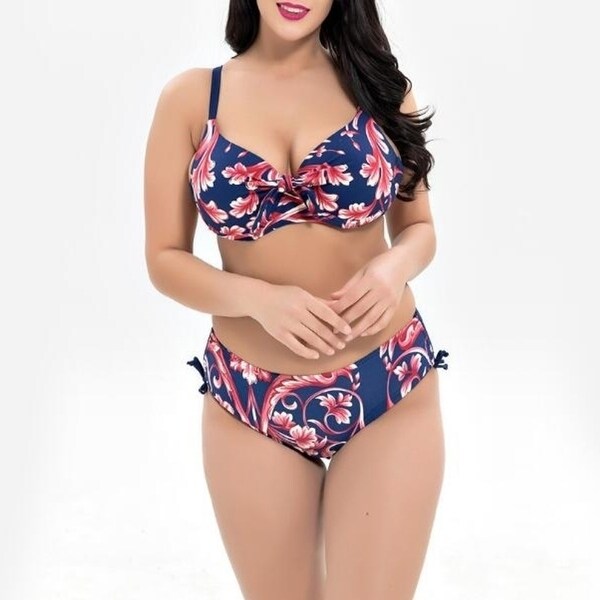 push up halter bikini