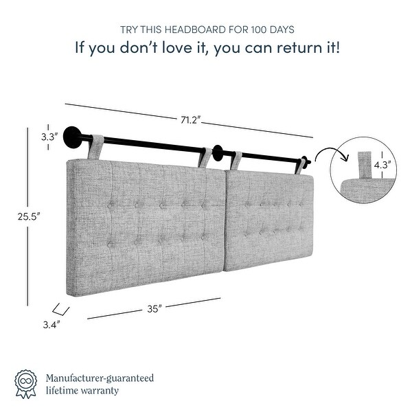 Nathan james headboard king 2025