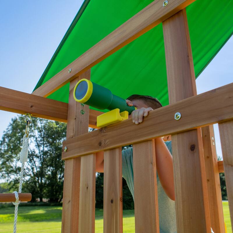 Backyard Discovery Mount McKinley All Cedar Wood Swing Set