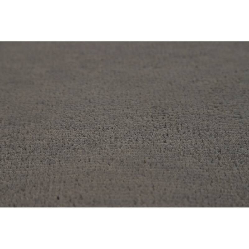 Hand Knotted Oriental 100% Wool Carpet Tribal Tribal Greys & Charcoal Gabbeh Area Rug - 13' 0'' X 9' 11''
