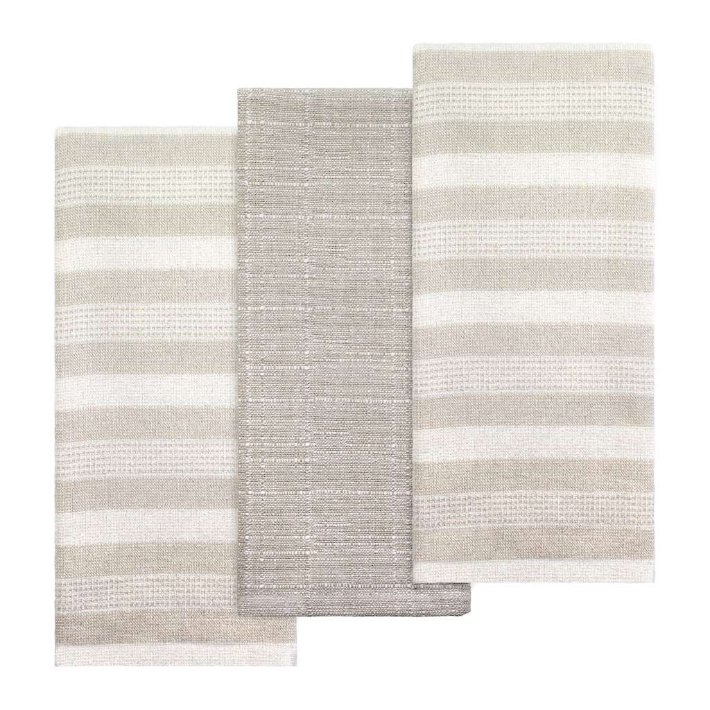 Izod Chester 3-Piece Kitchen Towel Set