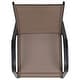 preview thumbnail 28 of 55, Outdoor Stacking Sling Patio Chairs (Set of 4)