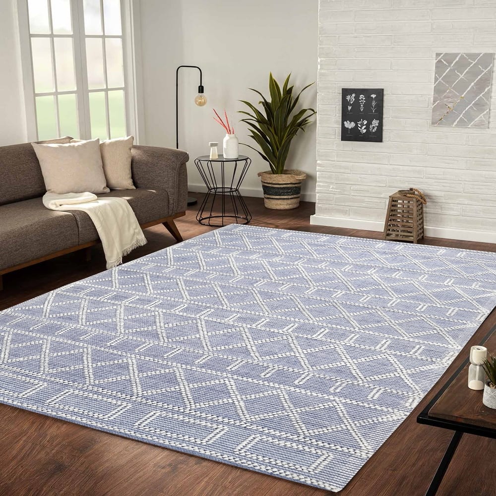 George Towne Living Performance Luxury Handmade Traditional Wool Area Rug