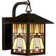 preview thumbnail 2 of 0, Inglenook 1-Light Outdoor Wall Lantern in Valiant Bronze