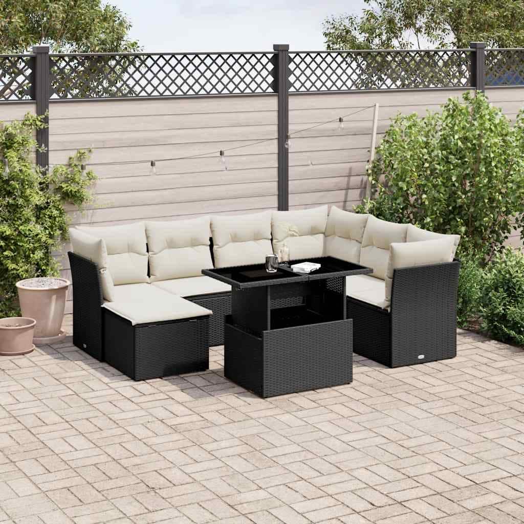 8-Piece Modular Patio Sofa Set