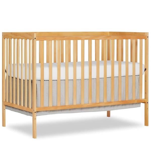 slide 2 of 6, Dream On Me, Synergy, 5 in 1 Convertible Crib - Natural Natural