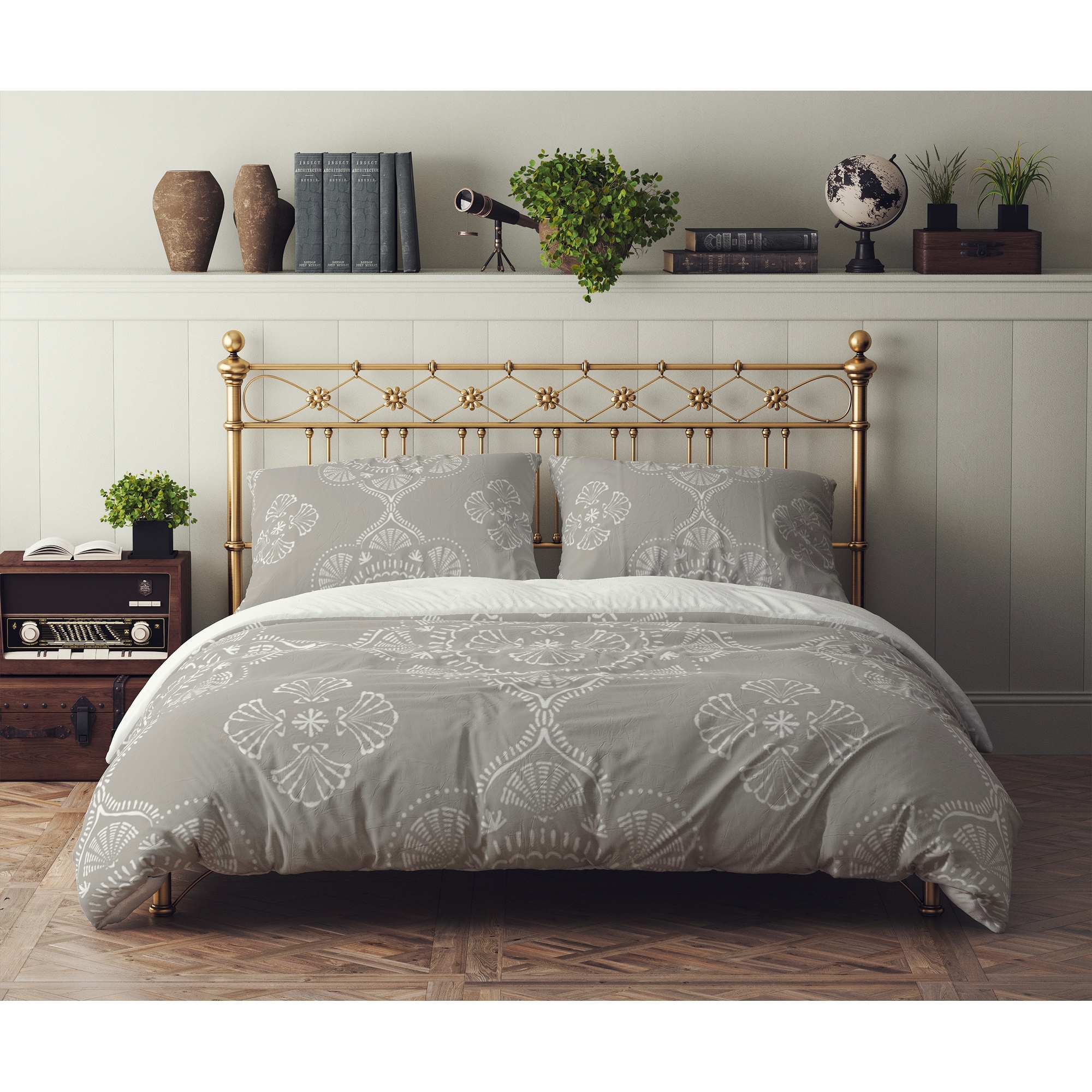 BOHO SHELL CLOUD Comforter Set By Kavka Designs