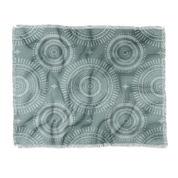 Dark turquoise store blanket