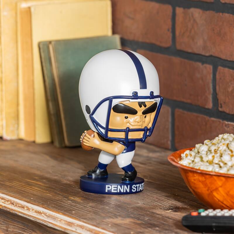 NCAA Team Lil Big Head Resin Indoor/Outdoor Garden Desk Statue - Penn St