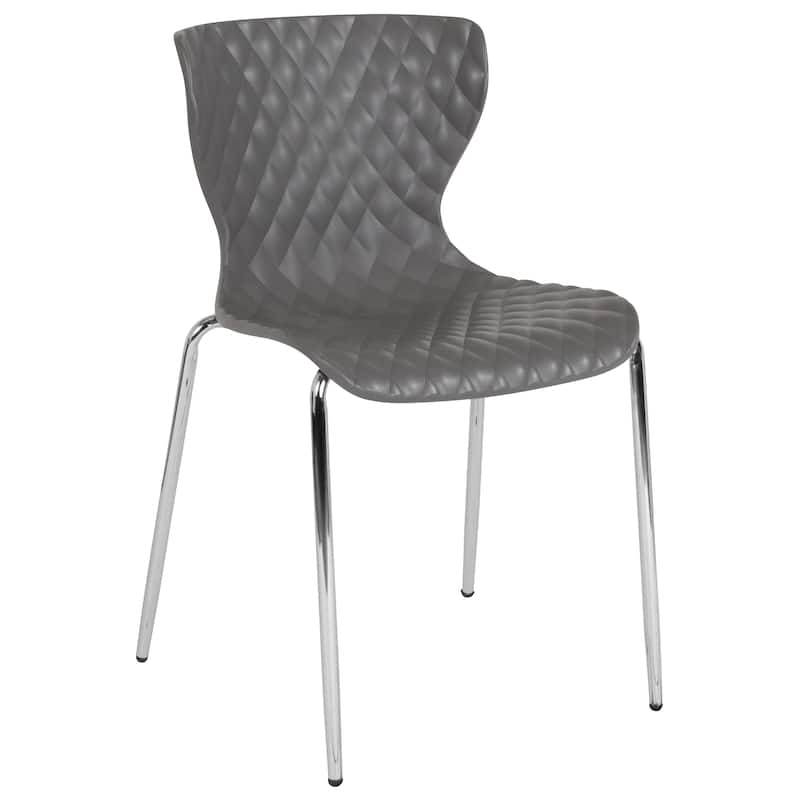 Contemporary Faux Upholstered Chair
