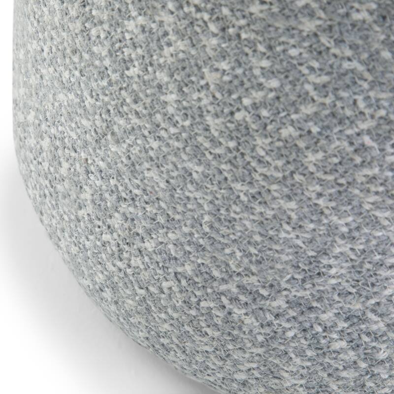 WYNDENHALL Brodie Round Braided Pouf
