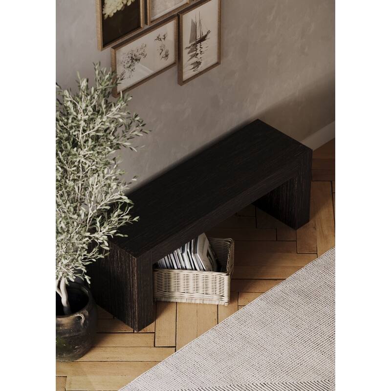 Maven Lane Zeno Wooden Bench