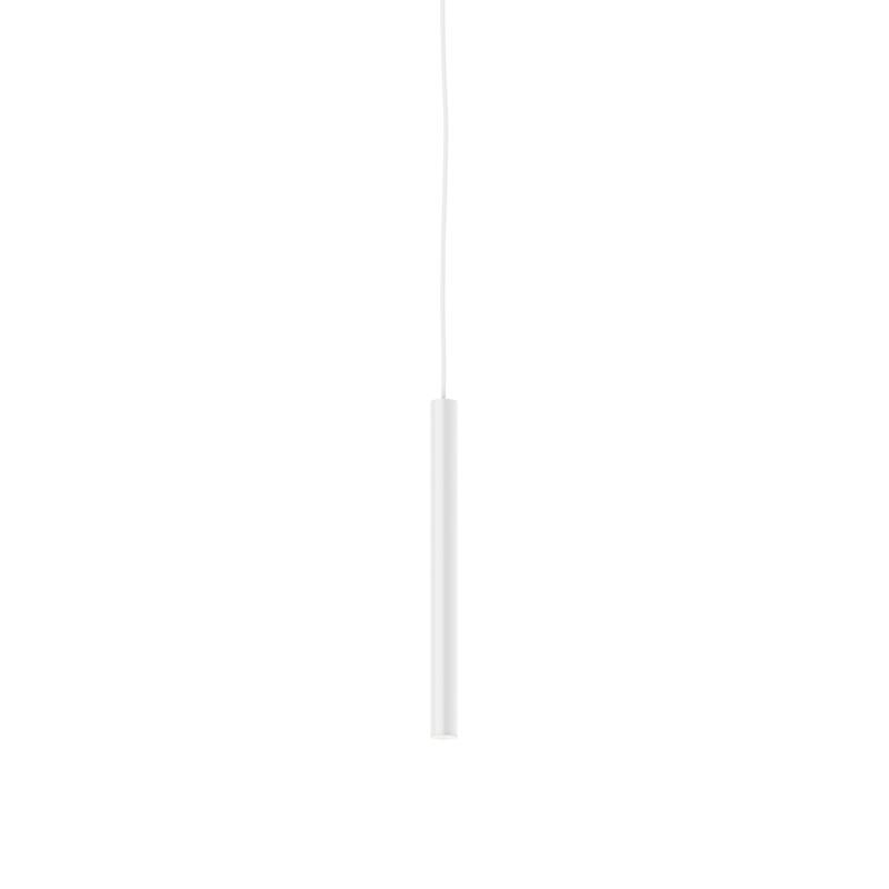 Nova 18 Inch Cylindrical LED CCT Pendant - 18" - White