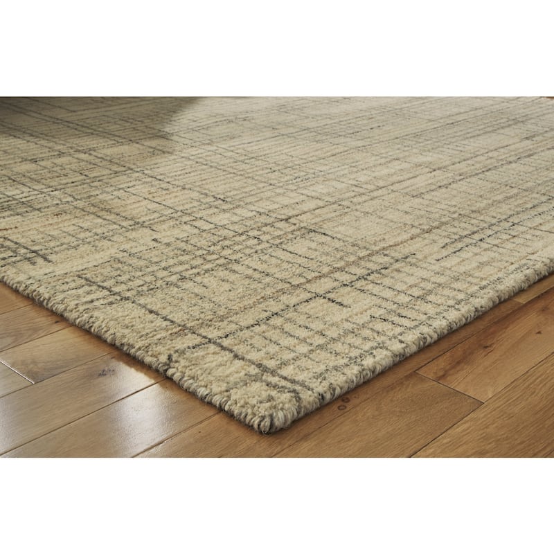 Signature Design by Ashley Janston Gray/Tan Rug