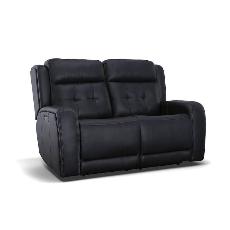 Grant 63" Premium Leather Reclining Loveseat by Flexsteel