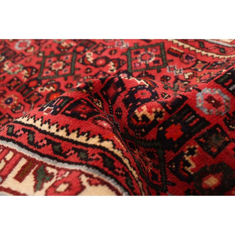 ECARPETGALLERY Hand-knotted Andelz Red Wool Rug - 2'6 x 10'0