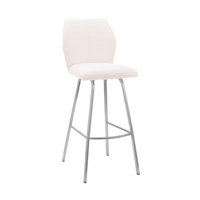 Tandy Faux Leather and Metal Bar or Counter Stool