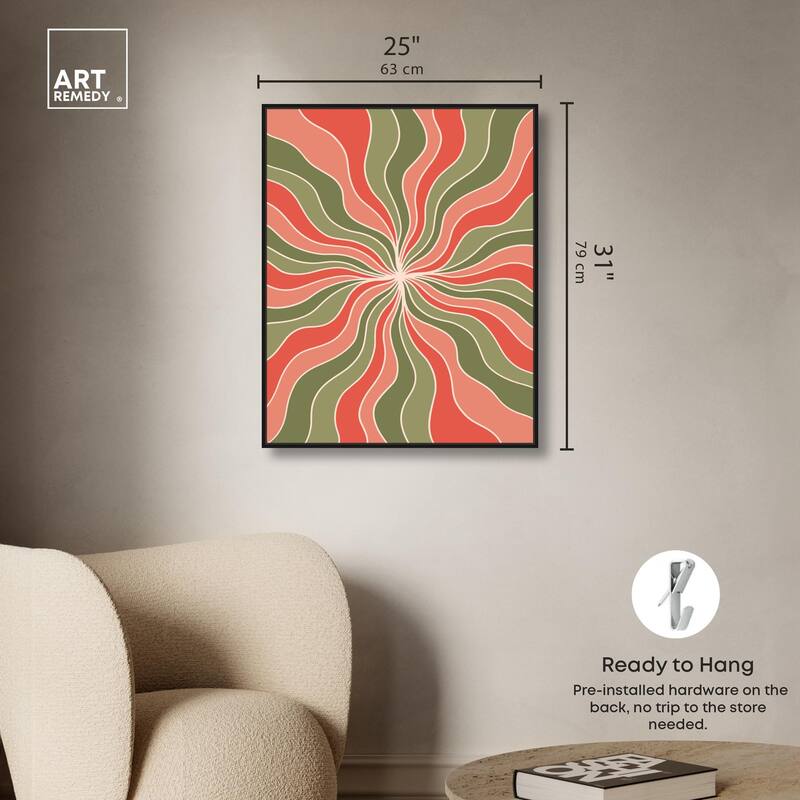 Carnaval Retro II Canvas by Art Remedy