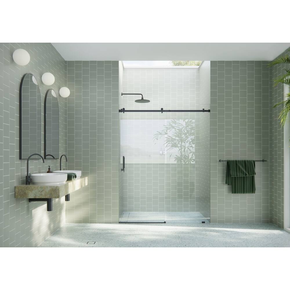 Glass Warehouse SQSLD-60 Astro 78" High x 60" Wide Sliding Frameless
