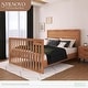 preview thumbnail 23 of 25, Evolur Convertible Crib Wooden Full-Size Bed Rail