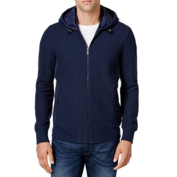 michael kors hoodie mens navy