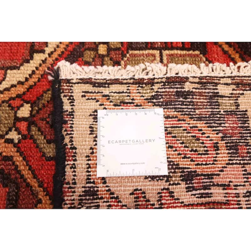 ECARPETGALLERY Hand-knotted Kayseri Vintage Red Wool Rug - 4'11 x 6'11