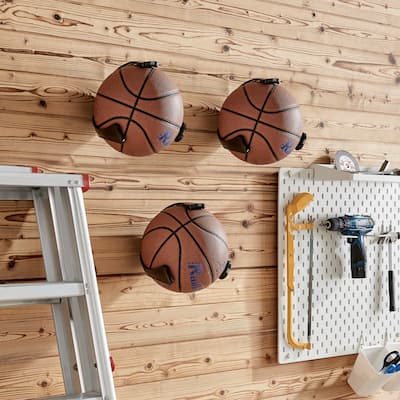 Wall Mount Ball Holder and Organizer - Set of 3