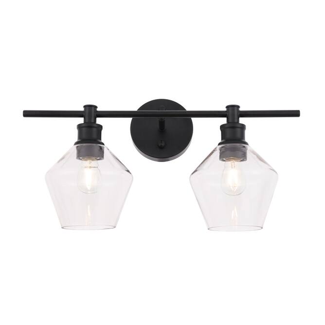 Gerald 2-Light Wall Sconce - 19.1/10.2 - 19.1/10.2