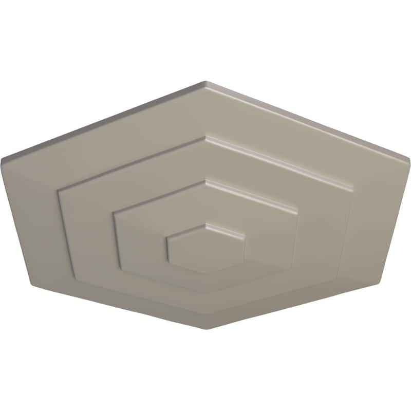 23 1/4"OD x 7/8"P Woodruff Ceiling Medallion