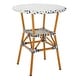 preview thumbnail 24 of 46, SAFAVIEH Outdoor Patio Furniture California Bistro Table (Fully Assembled)