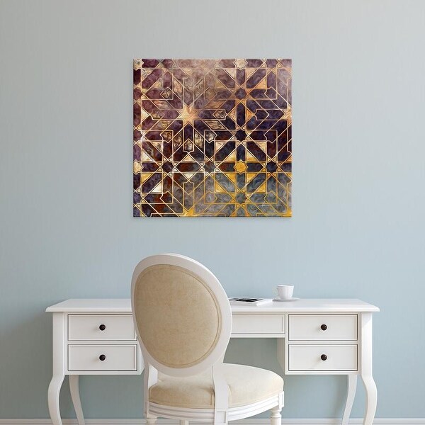 Easy Art Prints James Burghardt's 'Mystic Tiles I' Premium Canvas Art