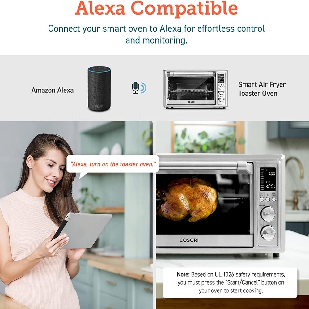 Alexa toaster oven outlet