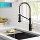 preview thumbnail 30 of 158, Kraus Bolden 2-Function 1-Handle Commercial Pulldown Kitchen Faucet