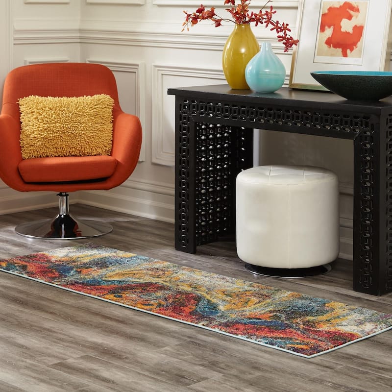 Contemporary Cleley Collection Area Rug