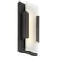 preview thumbnail 4 of 3, Access Lighting 20002LEDDMG/SDG Hubert 13" Tall LED Wall Sconce