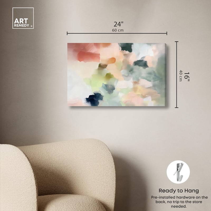 Dreamlike Hues I Canvas by Art Remedy, Gallery Wrapped
