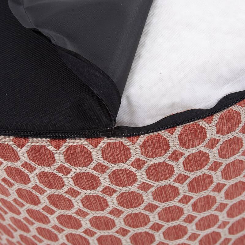 Allan Andrews Contemporary Foot Pouf, Pyth Collection