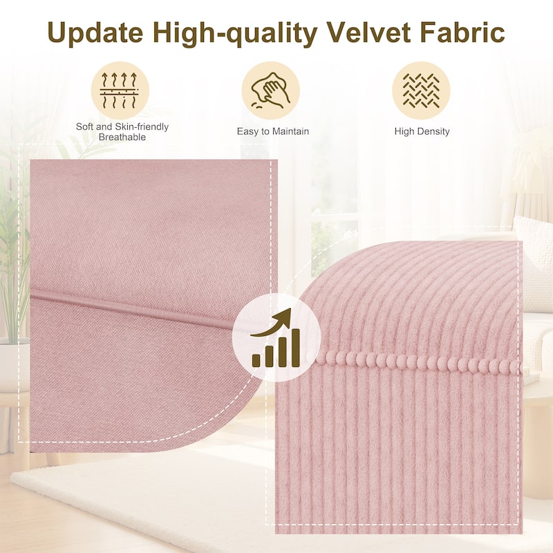 Futzca 48" Modern Loveseat Sofa