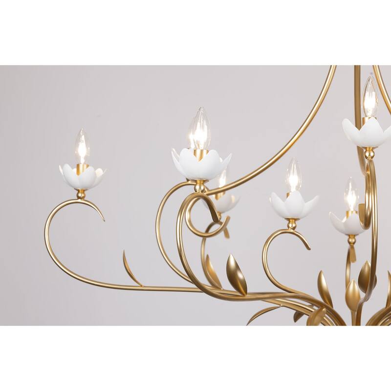 Savoy House 1-5186-12 Muse 12 Light 53" Wide Taper Candle Abstract