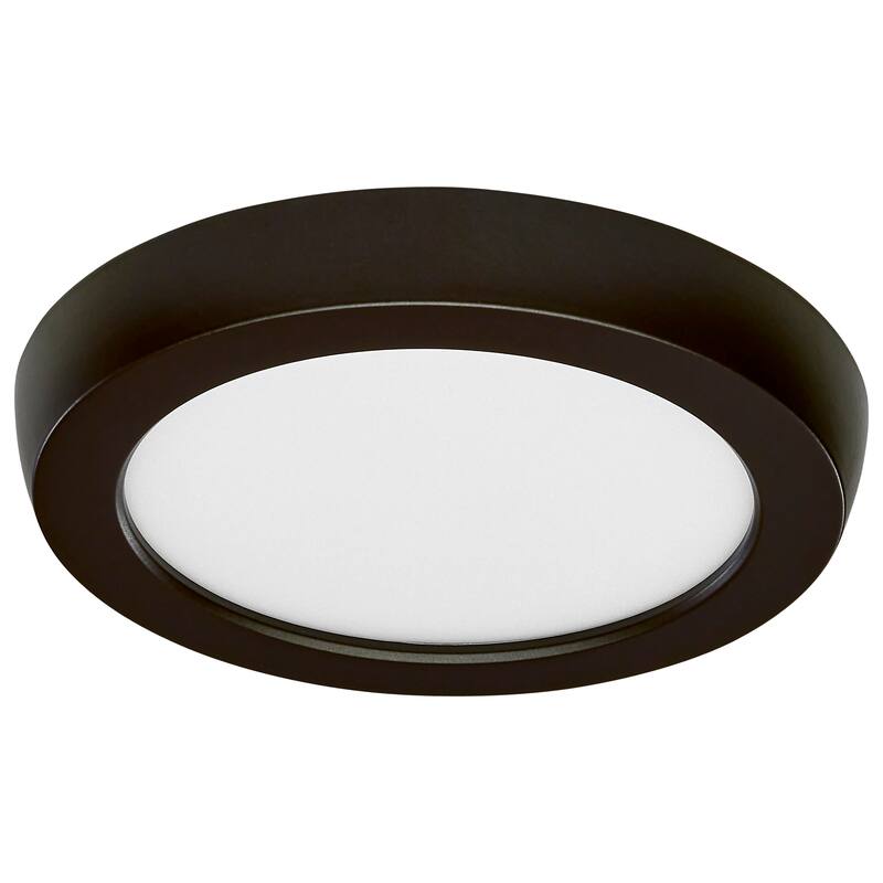 Blink Pro 9W 5in LED Fixture CCT Selectable Round Shape Bronze Finish 120V