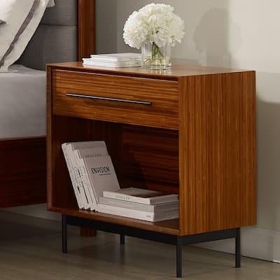 Dakota 28" 1 Drawer Nightstand, Copper