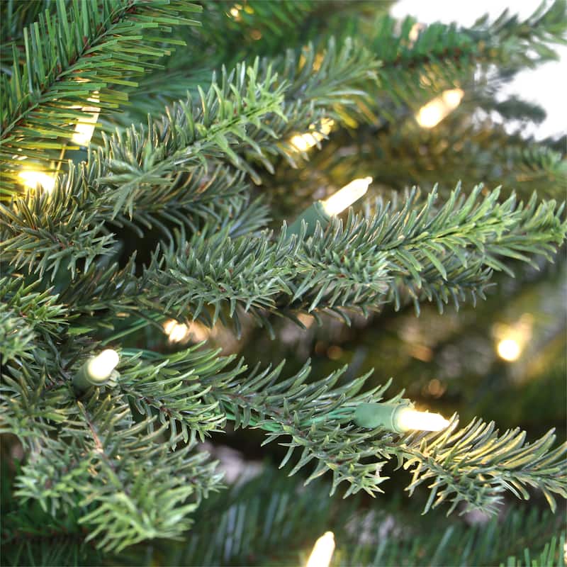 Puleo International 6.5 ft. Pre-lit Royal Majestic Douglas Fir Downswept Artificial Christmas Tree