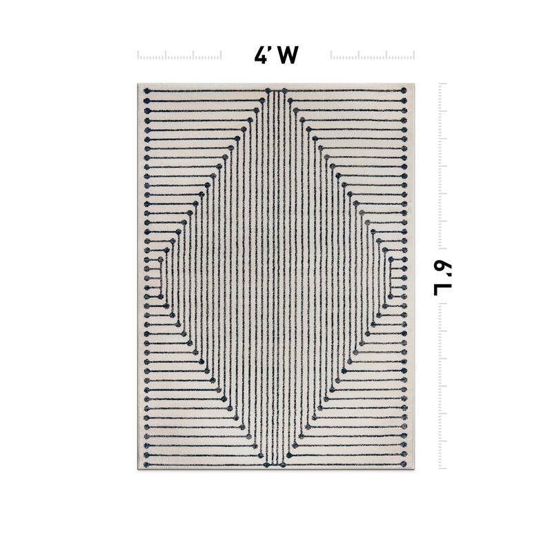 Bohemian Lines Area Rug