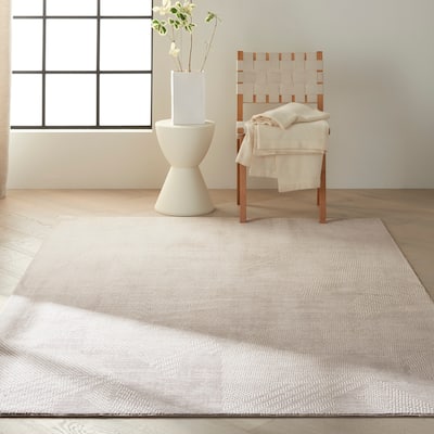 Calvin Klein Orlando Geometric Textured Modern Area Rug