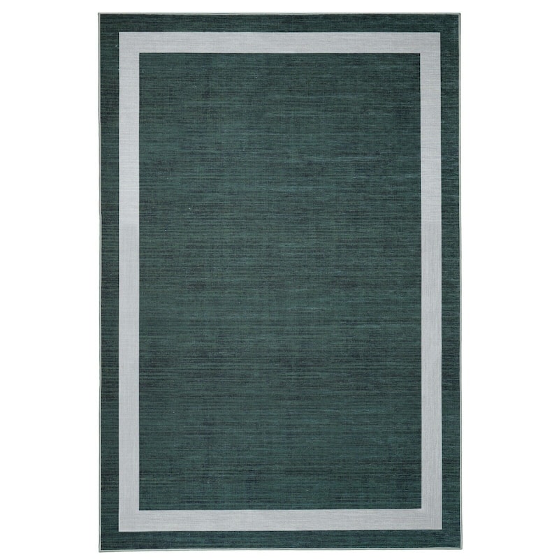 Machine Washable-Eco-Friendly Area Rug With Non-Slip Backing Everest Design