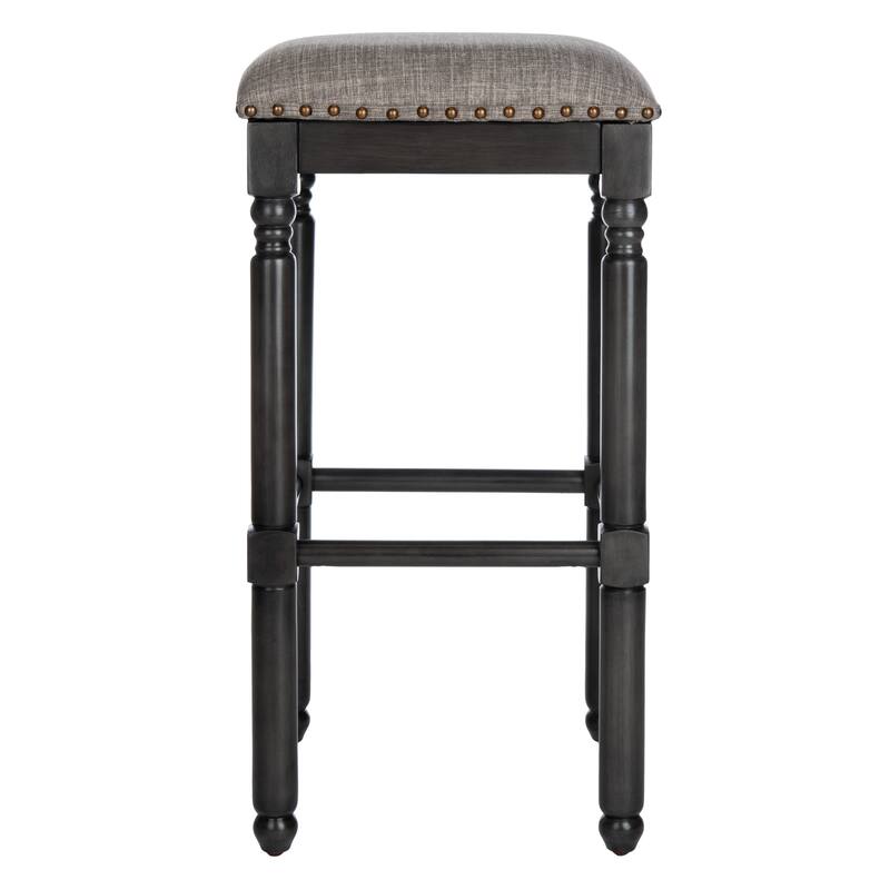 SAFAVIEH Dile 30 Inch Bar Stool - 15" x 15" x 30" - 15" x 15" x 30" - 15Wx15Dx30H