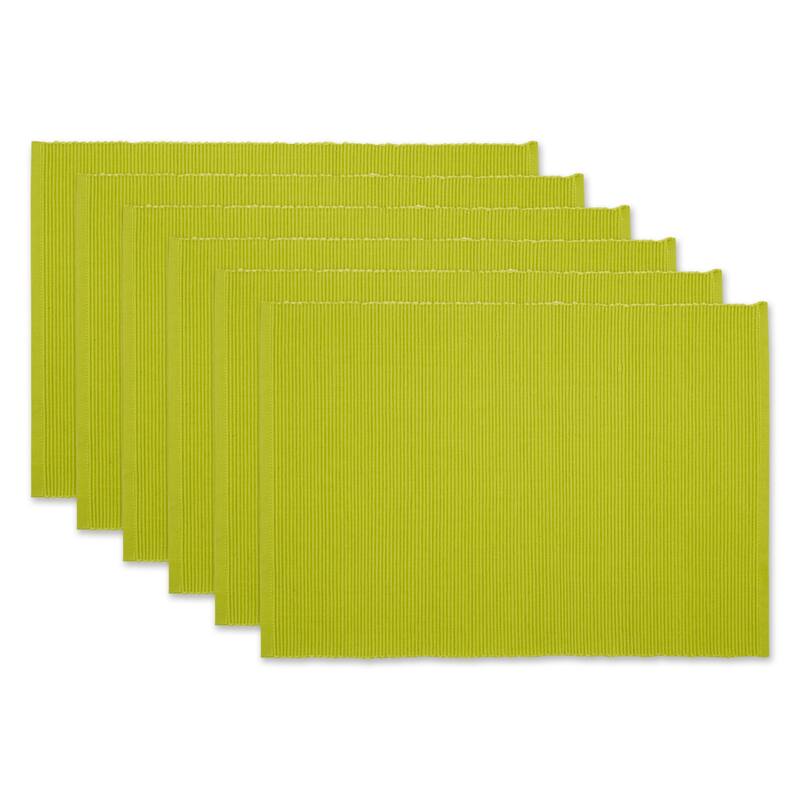 Honey Gold Placemat Set, 13x19", 6 Piece