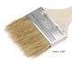 preview thumbnail 3 of 3, 2.5 Inch Paint Brush Natural Bristle Flat Edge Wood Handle for Painting 6Pcs - Brown - 2.5"