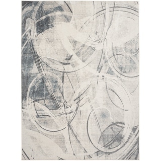 Nourison Astra Machine Washable Indoor only Abstract Area Rug