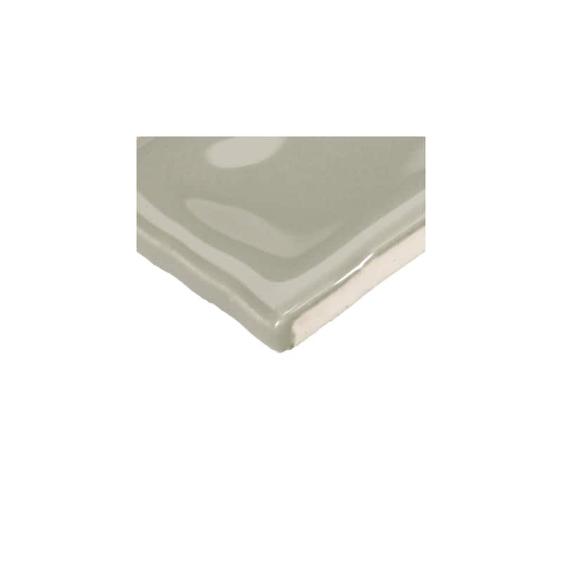 TileHQ 3" x 12" Ceramic Wall Tile in Glossy Pelican (48 PC per Carton) (12.00 SQFT per Carton)
